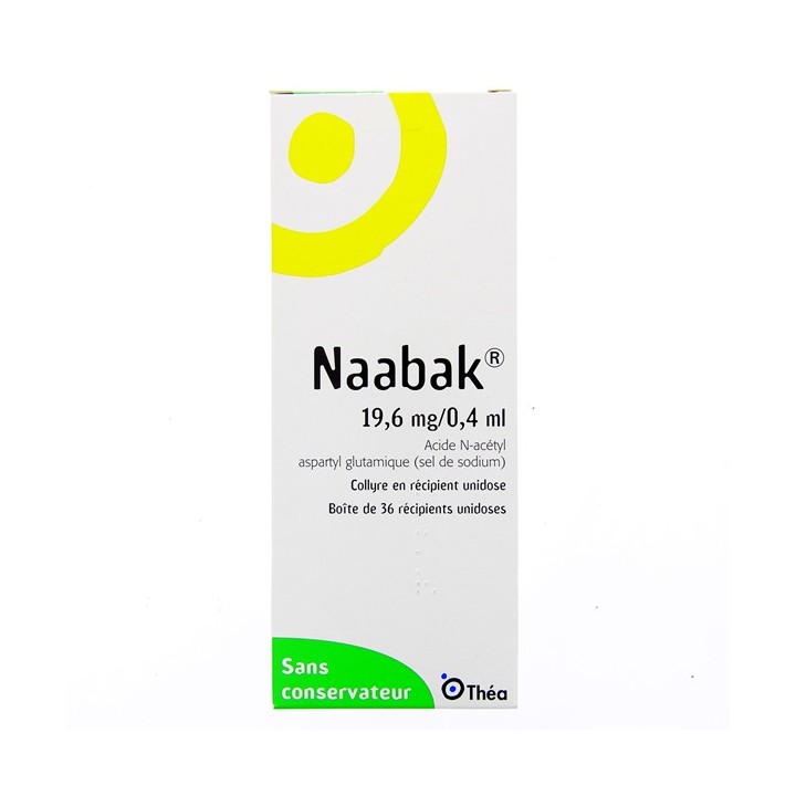 Naabak collyre 36 unidoses, Allergie, Pharmacie en ligne IllicoPharma