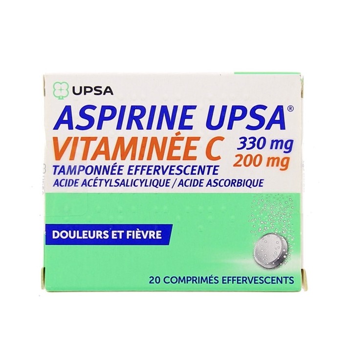 Aspirine UPSA Vitamine C - Médicament Aspirine - IllicoPharma