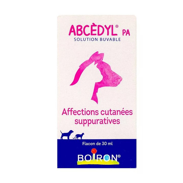 ABCEDYL PA 30ml - Boiron Véto - Produits vétérinaires