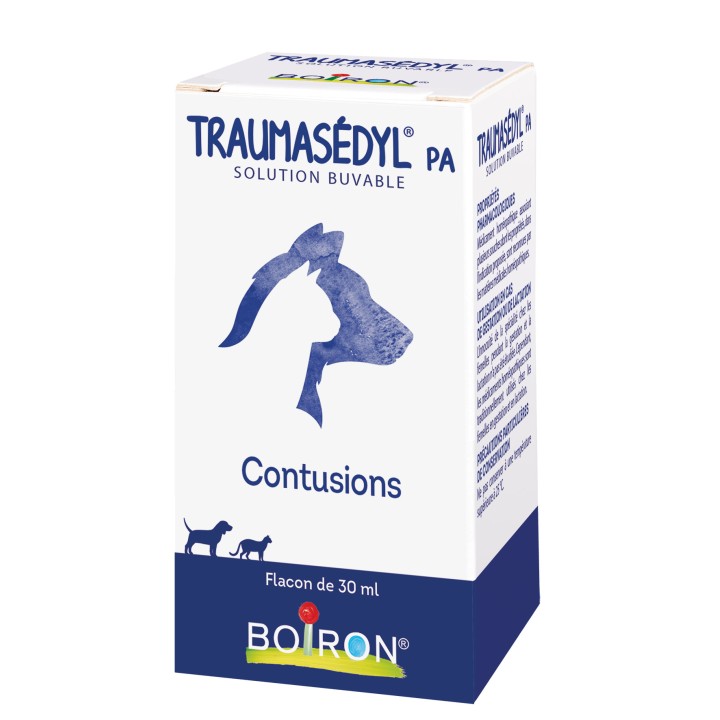 Traumasedyl PA 30ml - Boiron Véto - Produits vétérinaires - IllicoPharma