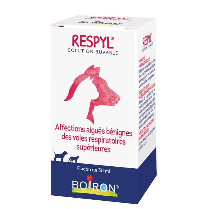 Respyl 30ml - Boiron Véto - Produits vétérinaires