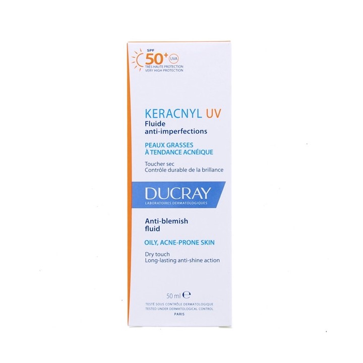 Keracnyl UV Fluide anti-imperfections SPF50+ 50ml Ducray