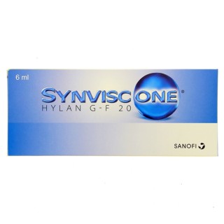 Synvisc One : Hylane G-F 20 (hyaluronane)