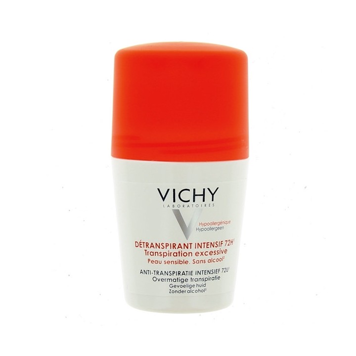 Détranspirant Intensif 72h 2x50ml - Vichy - IllicoPharma