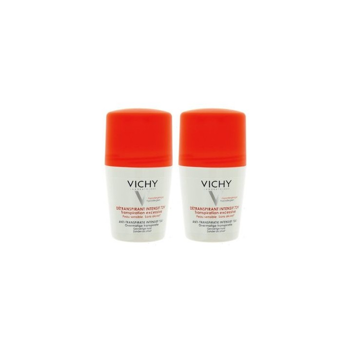 Détranspirant Intensif 72h 2x50ml - Vichy - IllicoPharma