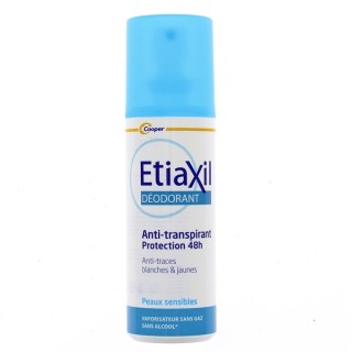Anti-transpirant Spray Protection 48h Peaux Sensibles 100ml - Etiaxil - IllicoPharma