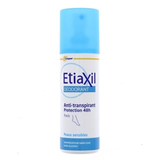 Anti-transpirant Spray Pieds Protection 48h 100ml - Etialxil - IllicoPharma