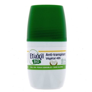Anti-transpirant Roll-on Végétal Coco 48h BIO 50ml Etiaxil
