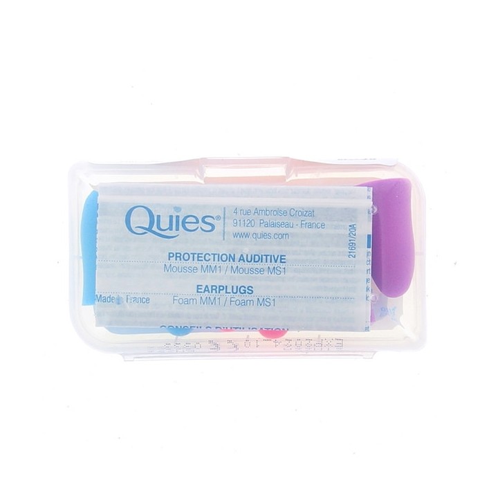 Mousse Protection auditive anti-bruit Disco x3 paires Quies