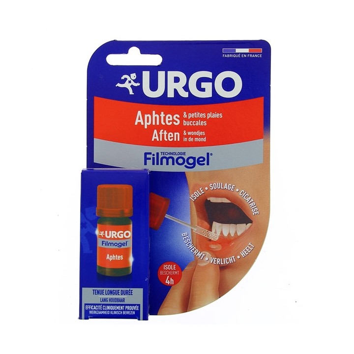 Filmogel Aphtes - Urgo - Maux de bouche - Pharmacie IllicoPharma