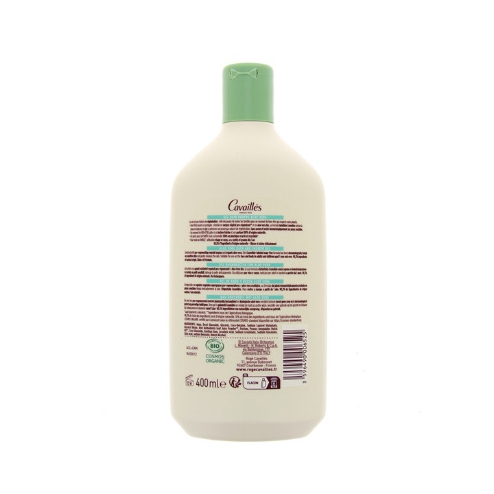 Gel bain douche BIO Aloe Vera Surgras 400ml Rogé Cavaillès