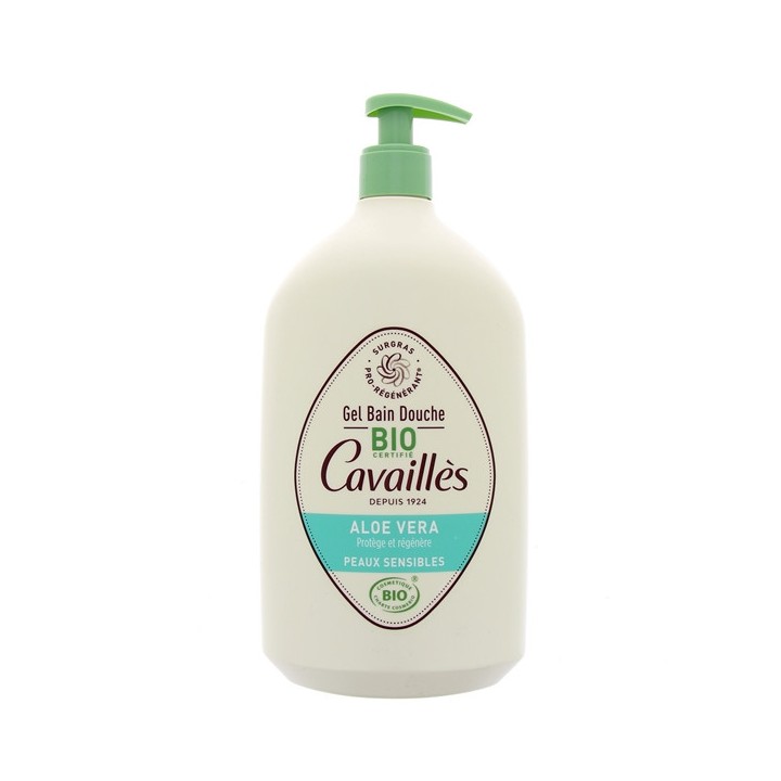 Gel bain douche BIO Aloe Vera Surgras 1L Rogé Cavaillès