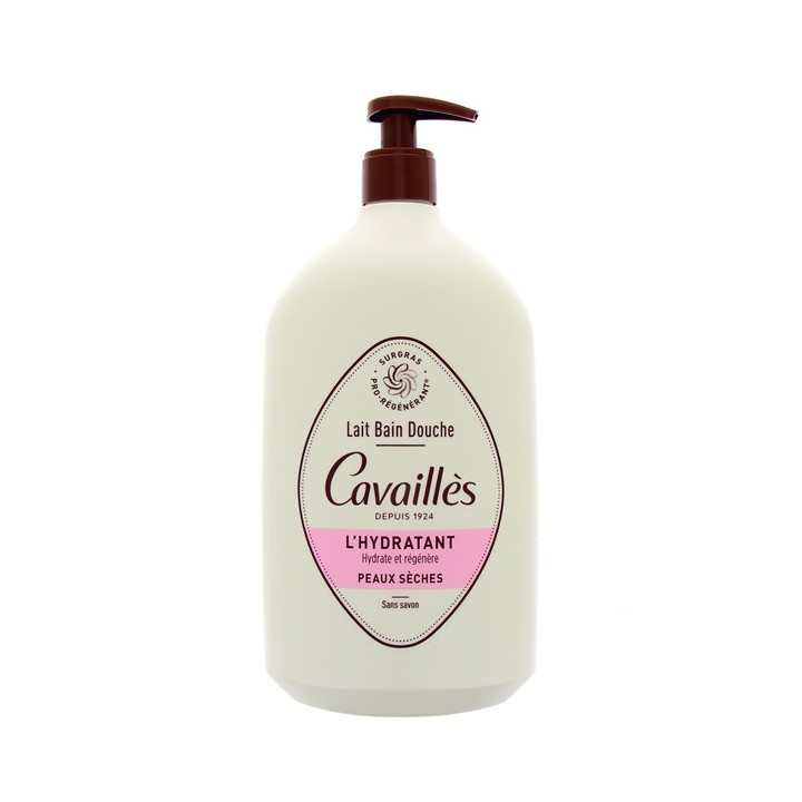 Lait bain douche L'hydratant Surgras 1L Rogé Cavaillès