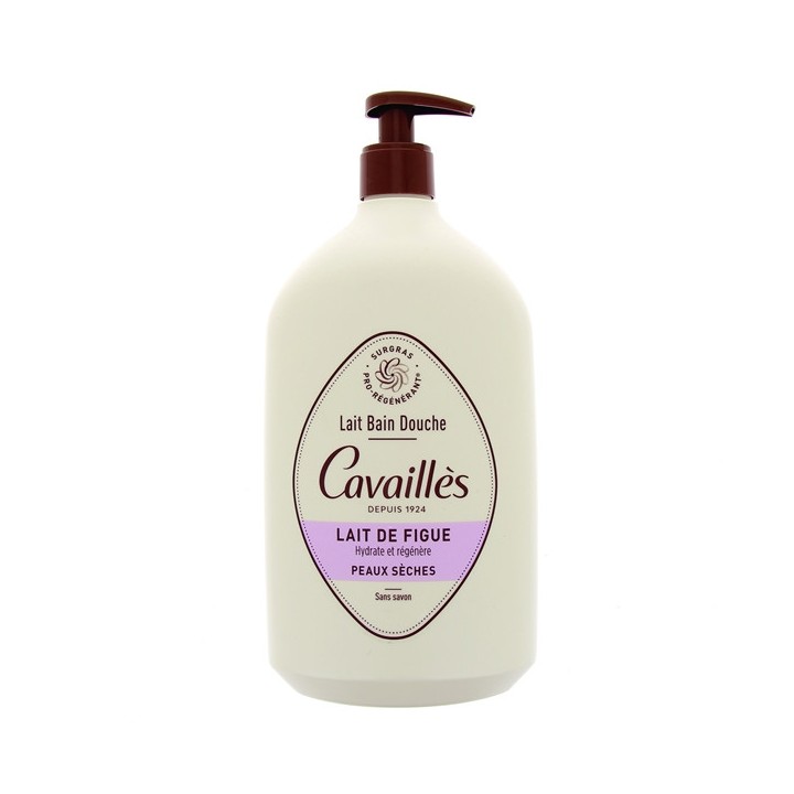Lait bain douche Lait de figue Surgras 1L Rogé Cavaillès