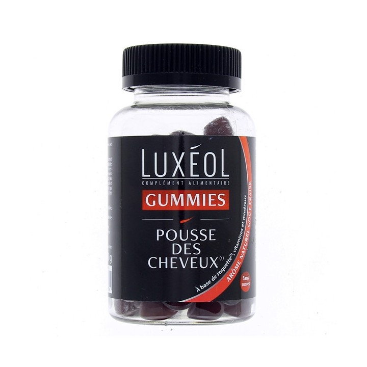 Luxéol Pousse des cheveux x60 Gummies