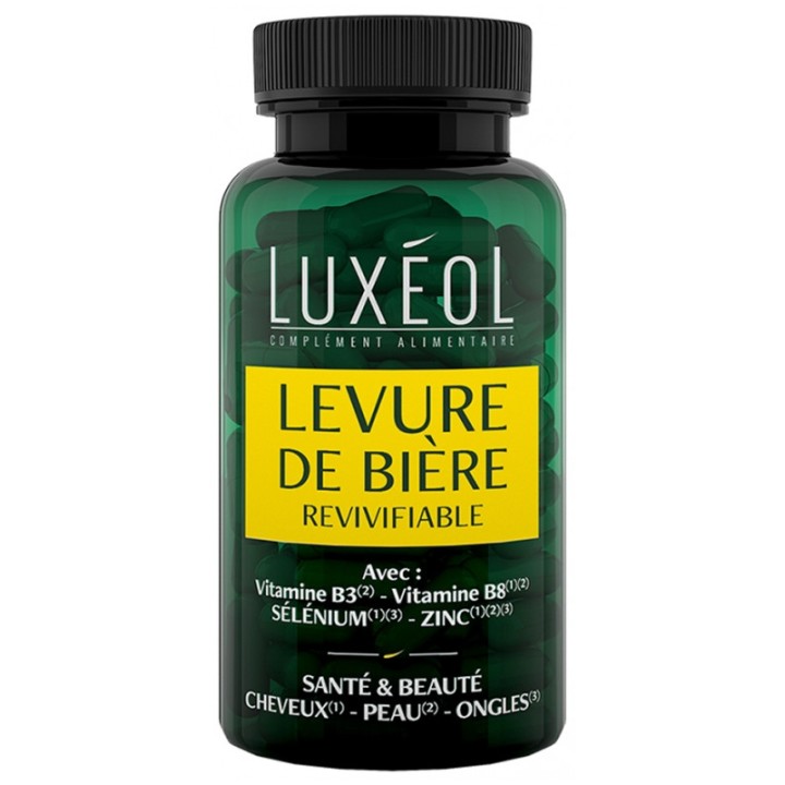 Luxéol Levure de bière Revivifiable x90 Gélules