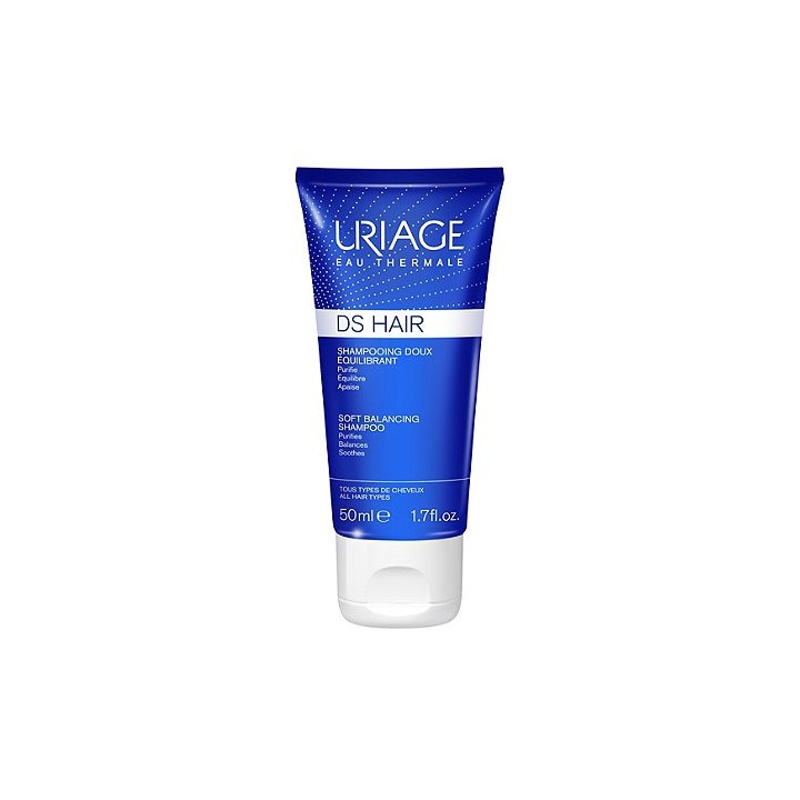DS Hair shampooing doux équilibrant 50ml Uriage