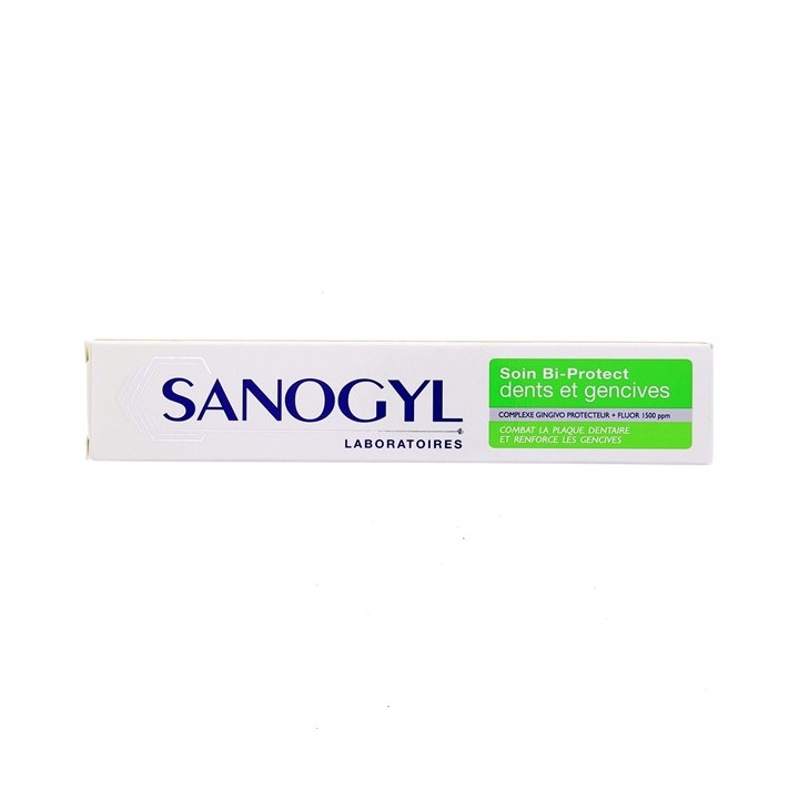 Dentifrice Soin Bi-Protect Dents et Gencives 75ml Sanogyl