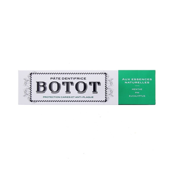 Pâte dentifrice Botot 75ml - Menthe Pin Eucalyptus