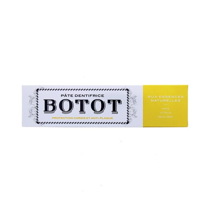 Pâte dentifrice Botot 75ml - Anis Citrus Réglisse