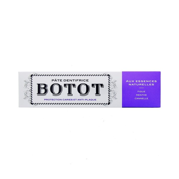 Pâte dentifrice Botot 75ml - Figue Menthe Cannelle