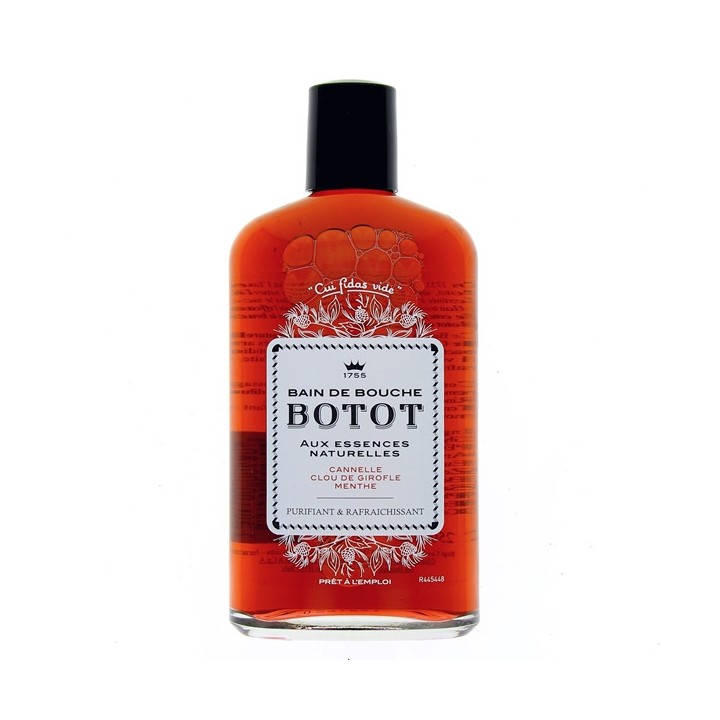Bain de bouche Botot 250ml - Cannelle Clou de girofle Menthe