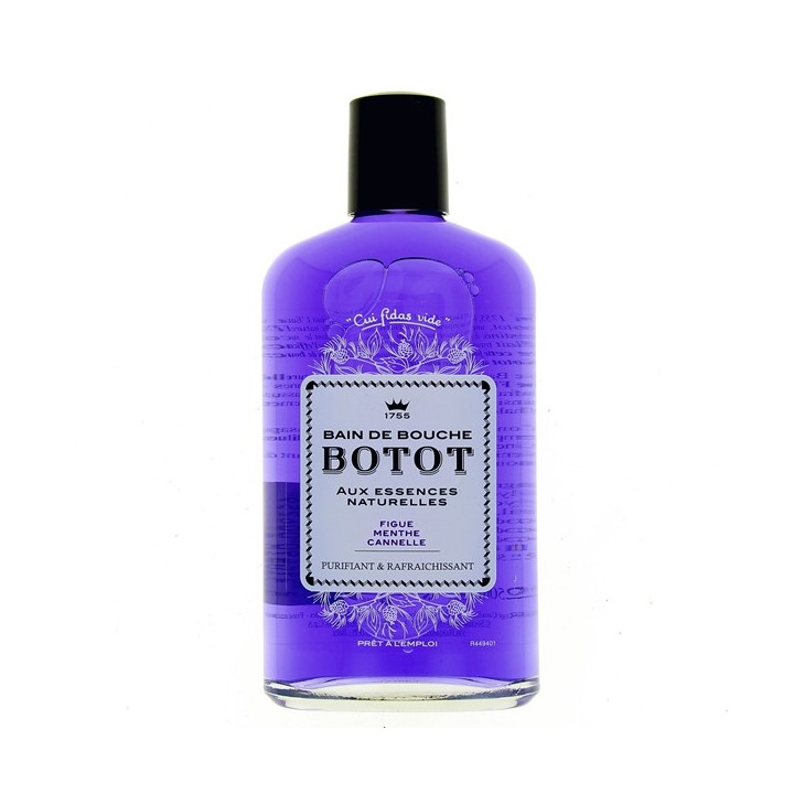 Bain de bouche Botot 250ml - Figue Menthe Cannelle