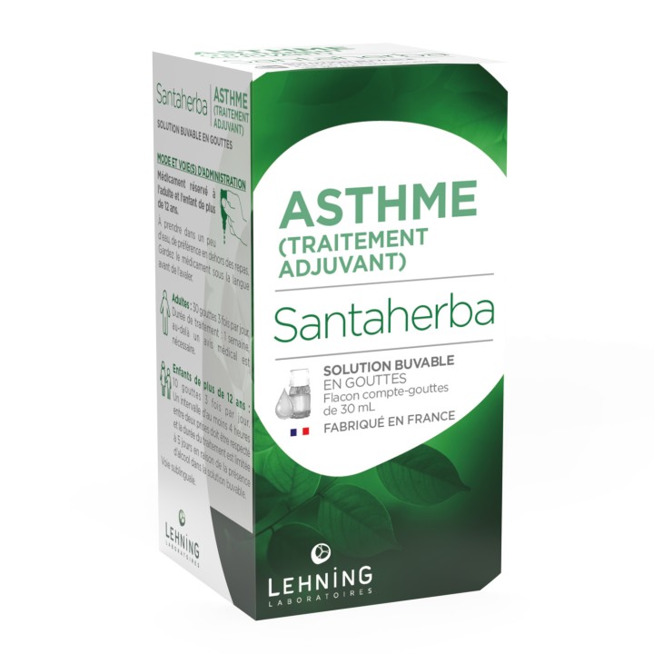 Santaherba 30ml Gouttes Lehning - Asthme