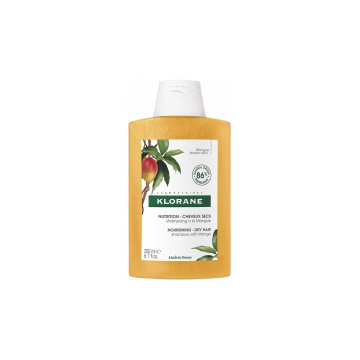 Shampoing Nutrition Mangue 200ml - Klorane - IllicoPharma