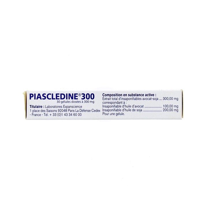 Piascledine 300mg x30 gélules - Arthrose du genou