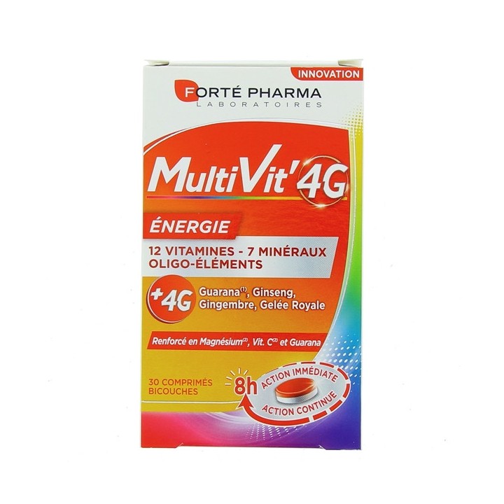 Multivit 4G Energie x30cpr Forté Pharma