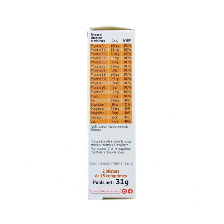 Multivit 4G Energie x30cpr Forté Pharma