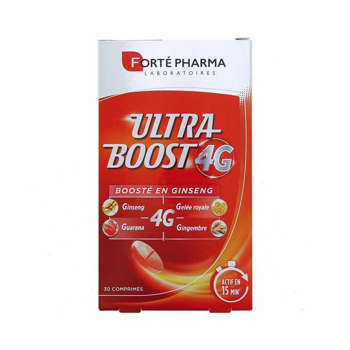 Ultra boost 4G x30 comprimés Forté Pharma - En vente chez Illicopharma