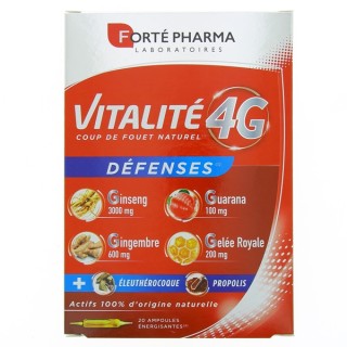 Vitalité 4G Défenses - Forté Pharma - Forme, vitalité - IllicoPharma