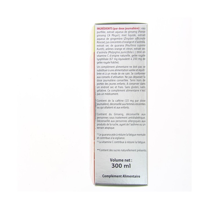 Vitalité 4G Dynamisant x30 ampoules Forté Pharma - En vente chez Illicopharma