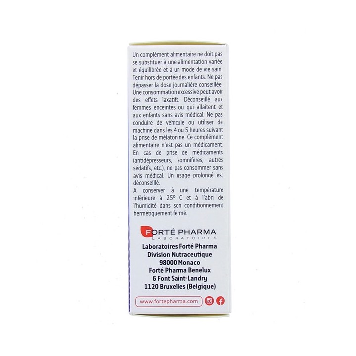 Forté Nuit Mélatonine Spray 1900 Forté Pharma - En vente chez Illicopharma