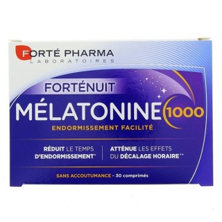 Forté Nuit Mélatonine 1000 x30cpr Forté Pharma