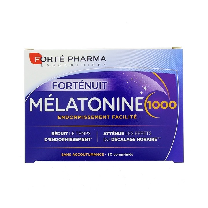 Forté Nuit Mélatonine 1000 x30cpr Forté Pharma