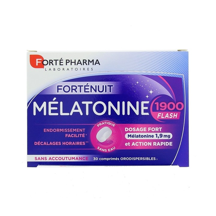Mélatonine 1900 Flash x30 Forté Pharma