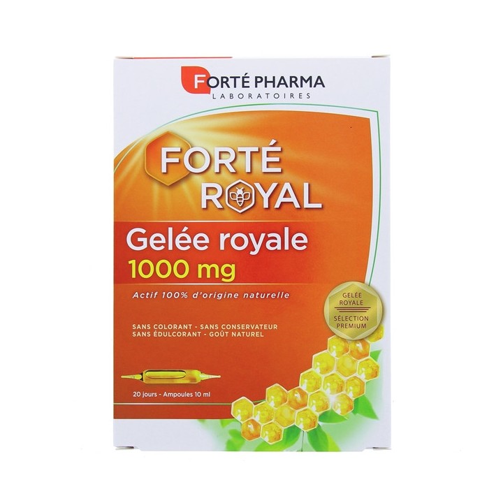 Gelée Royale 1000mg en lot de 2 - Forté Pharma - IllicoPharma