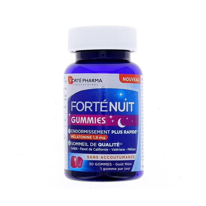 Forté Nuit Gummies x30 gommes Forté Pharma