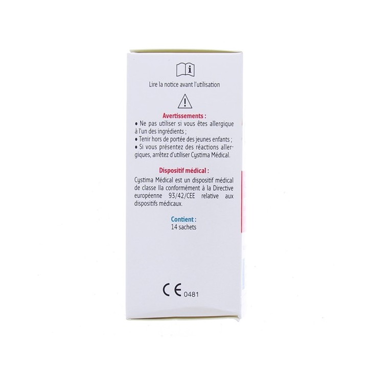 Cystima Médical x14 sachets Forté Pharma - Infections urinaires - 14 sachets