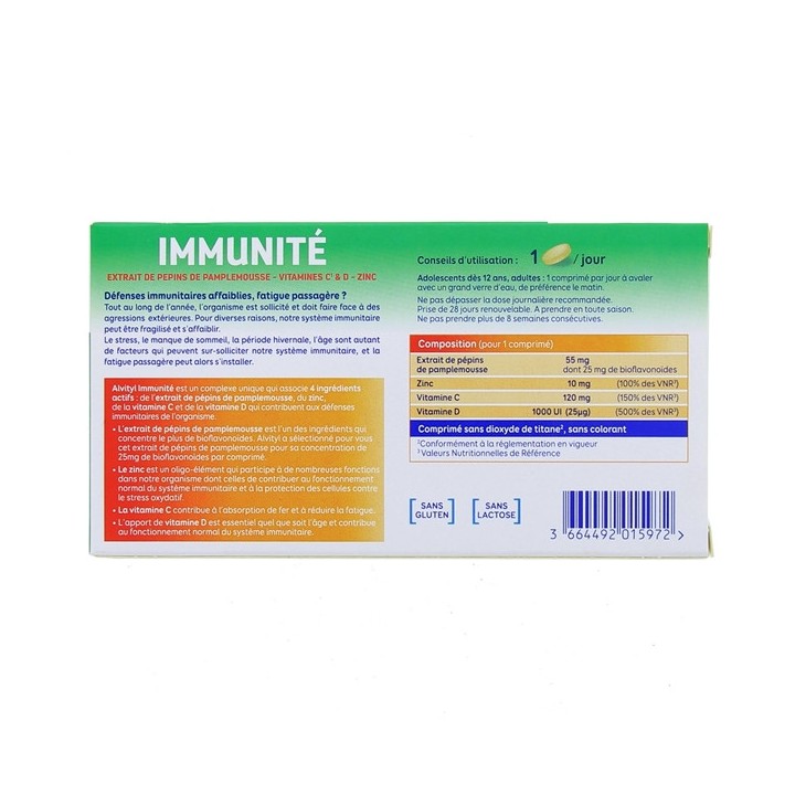 Alvityl Immunité x28cpr