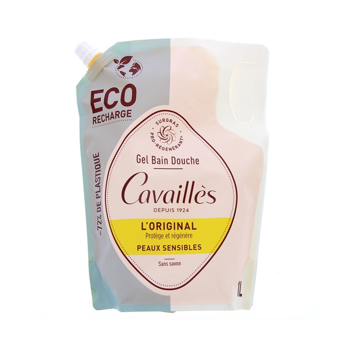 Gel Bain Douche Eco Recharge L'original 1L Rogé Cavaillès