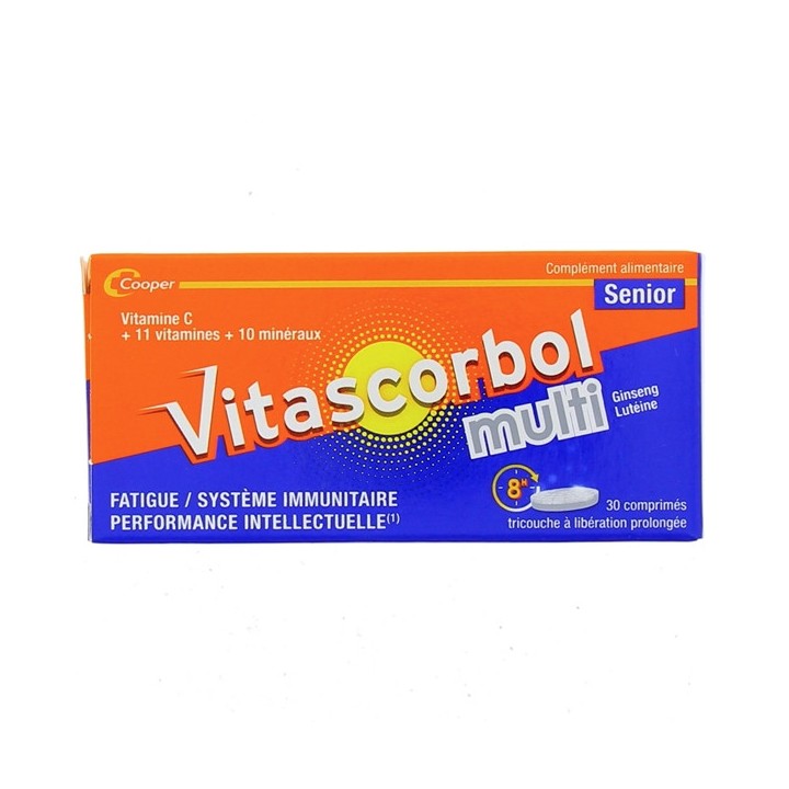 Vitascorbol Multi Senior x30cpr Cooper