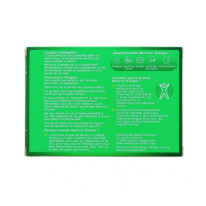 Berocca Energie x30cpr à avaler