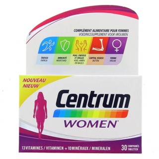 Centrum Women 30 comprimés - Forme & Vitalité