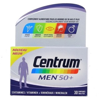 Centrum Men 50+ 30 comprimés - Forme & Vitalité