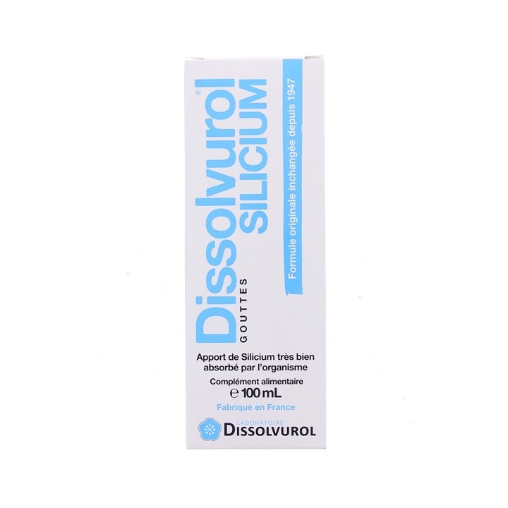 Dissolvurol Silicium gouttes 100ml