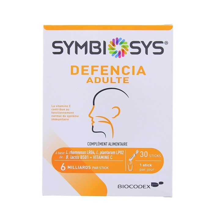 Symbiosys Defencia Adulte x30 sticks - Forme & Vitalité